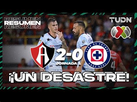 atlas vs cruz azul hoy resultado